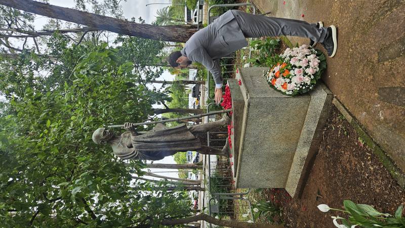 Floral Tribute to Mahatma Gandhi on his death anniversary - 30 January 2026.